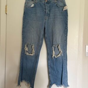 Free People Distressed Women's Jeans